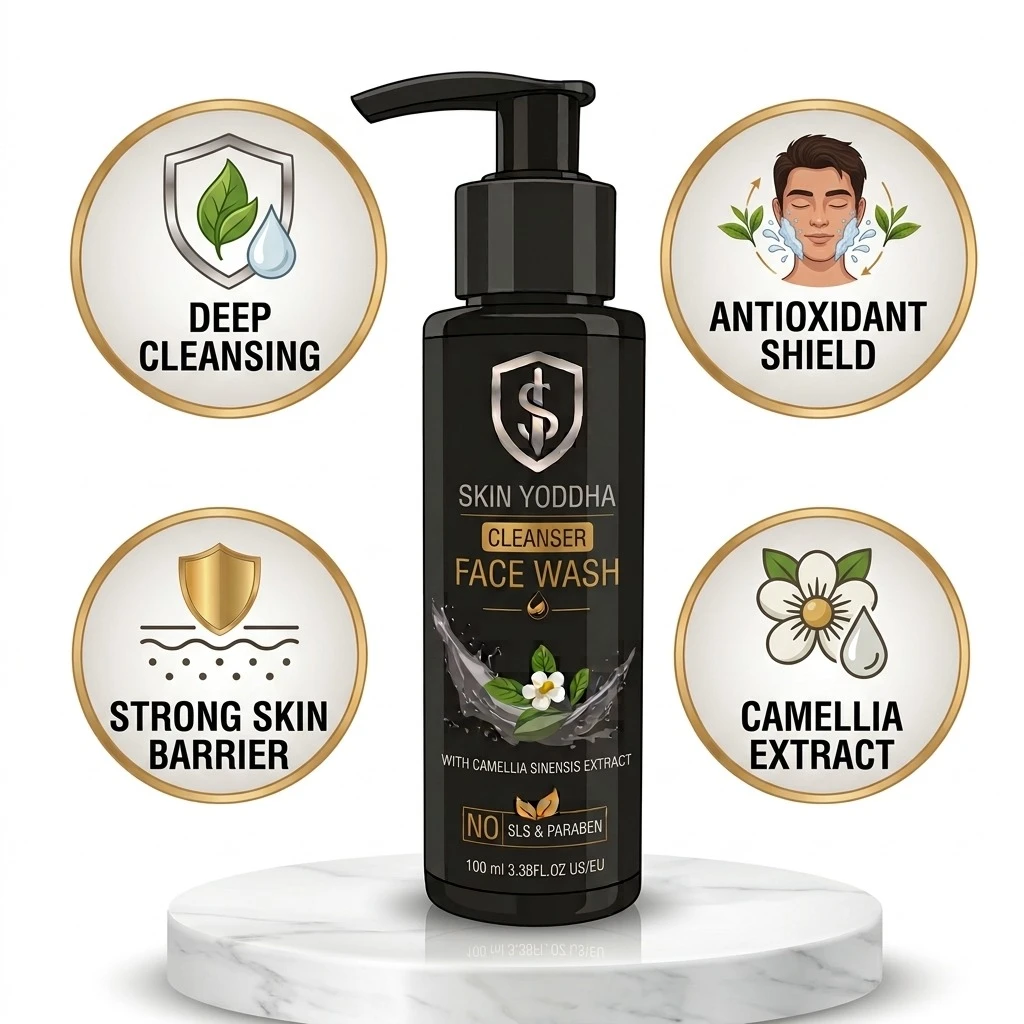 Skin Yoddha Camellia Cleanser Face Wash view 5